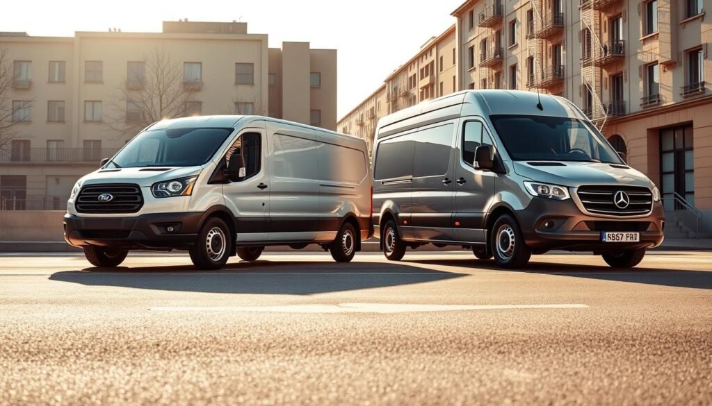 ford transit vs mercedes sprinter