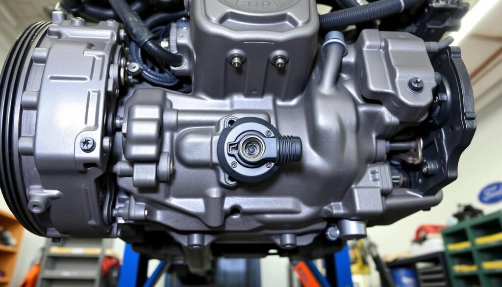 ford transmission speed sensor location