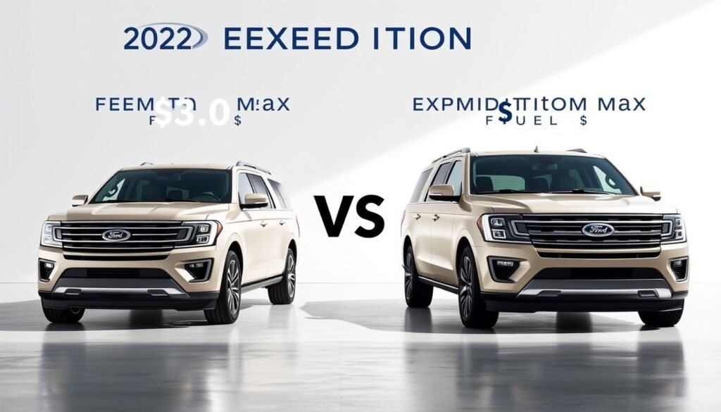 fuel efficiency comparison Ford Expedition and Expedition Max