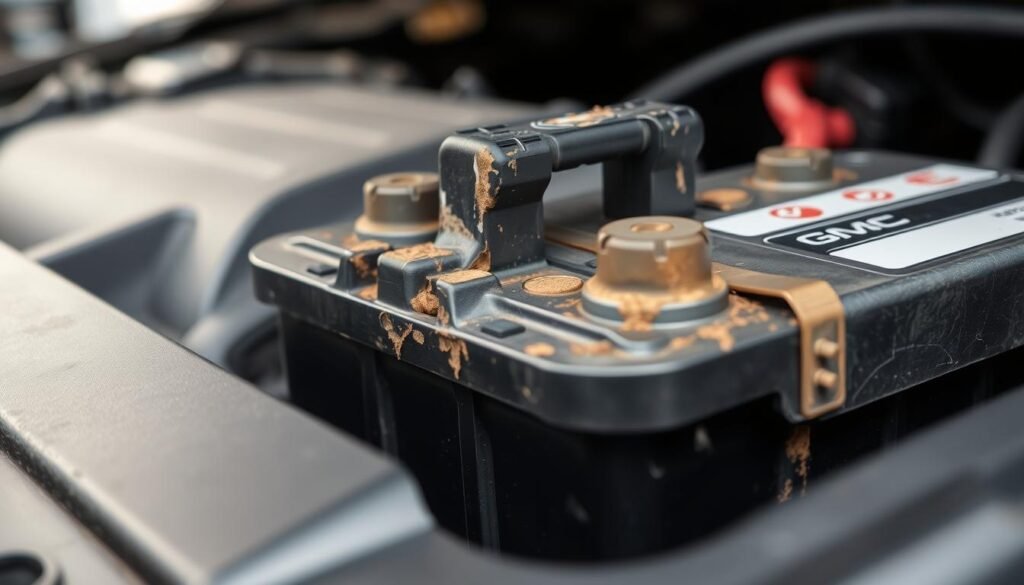 gmc acadia common battery problems
