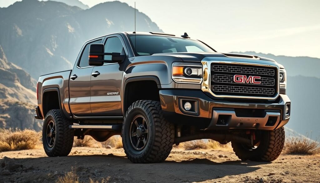 gmc sierra 2500 at4x features