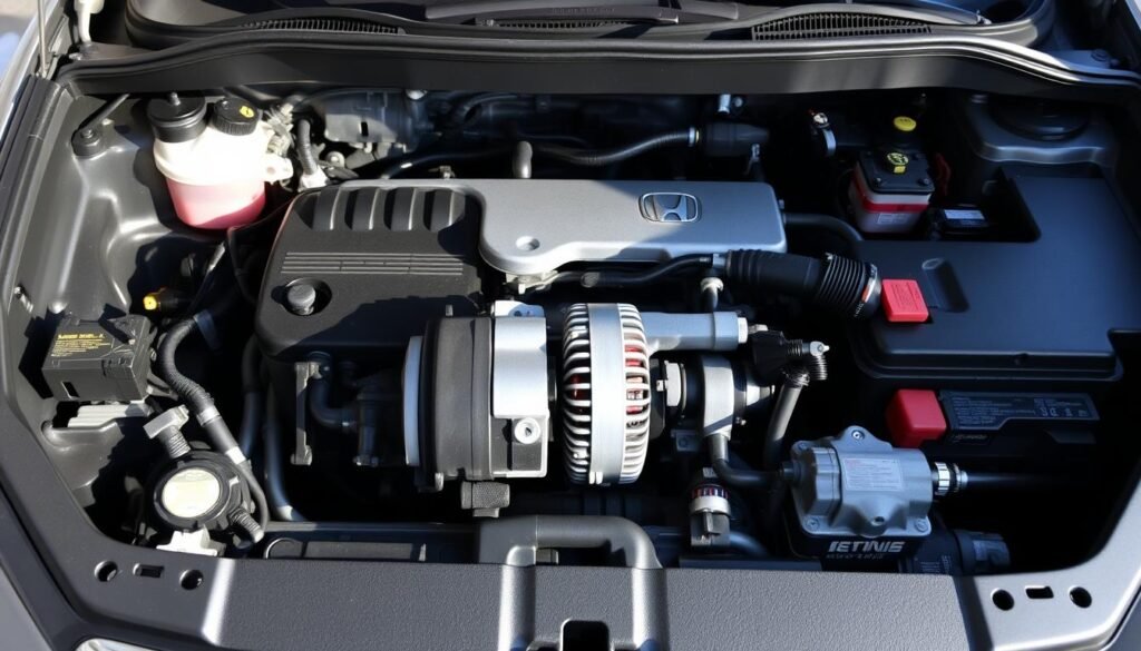 honda accord charging system inspection