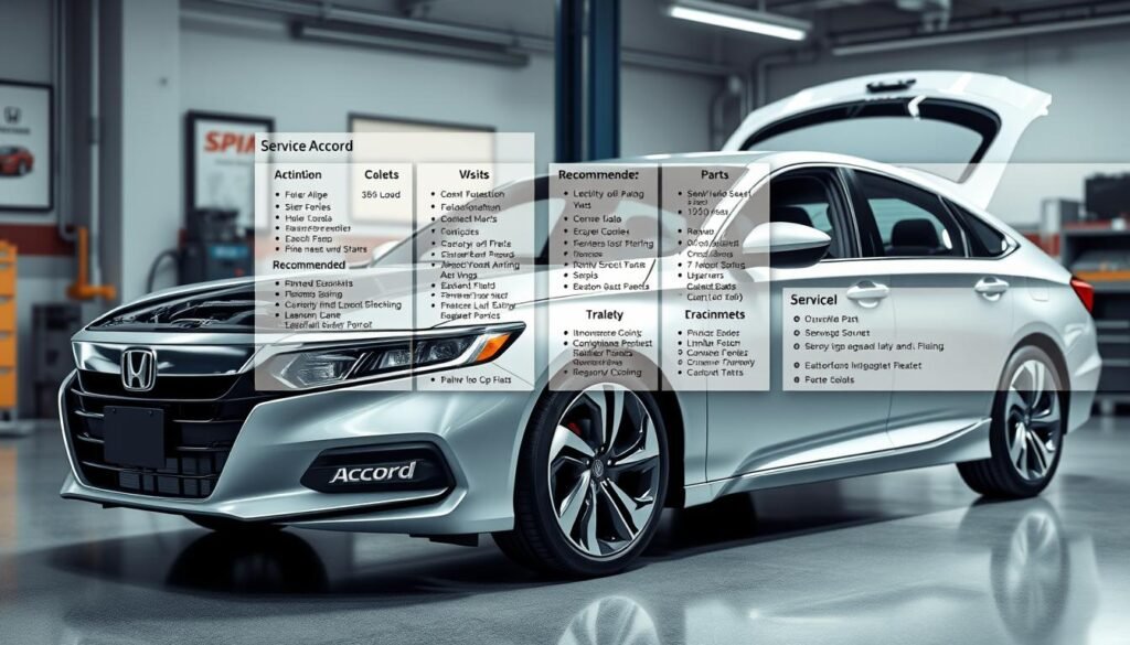 honda accord service schedule