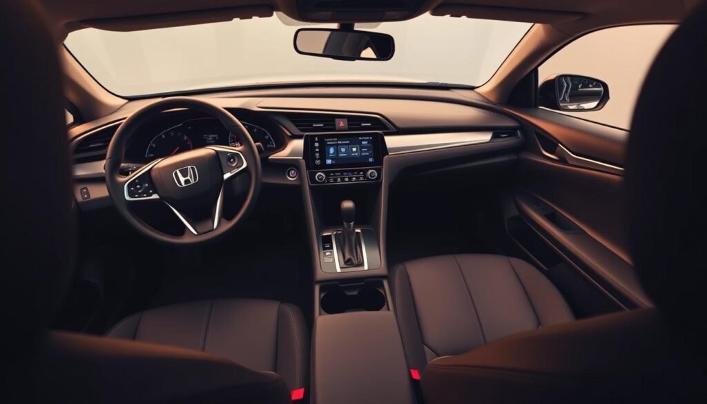 honda civic interior comfort