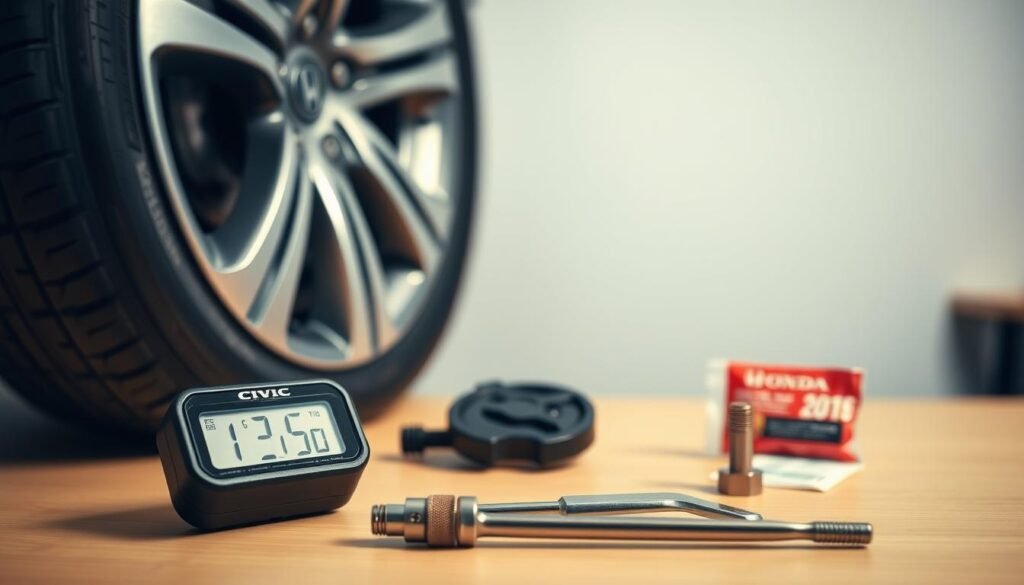 honda civic tire pressure check tools