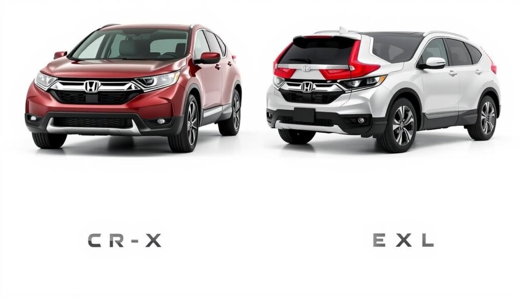 honda crv ex vs exl features