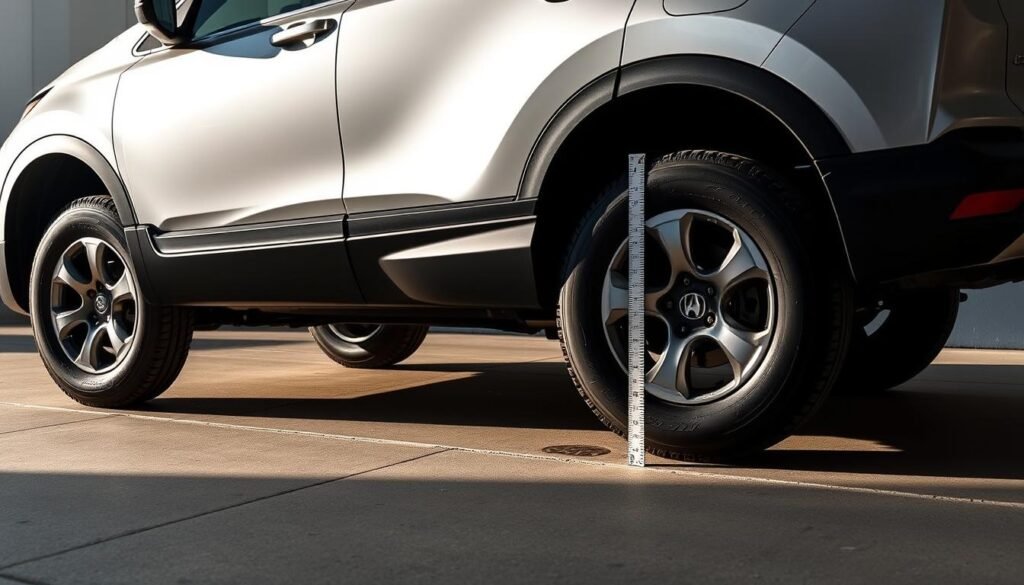honda crv ground clearance in inches