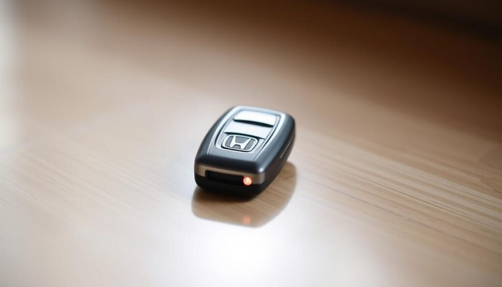 honda crv key fob battery low