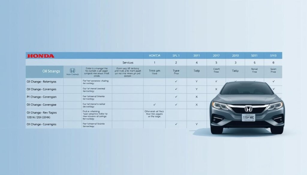 honda maintenance schedule