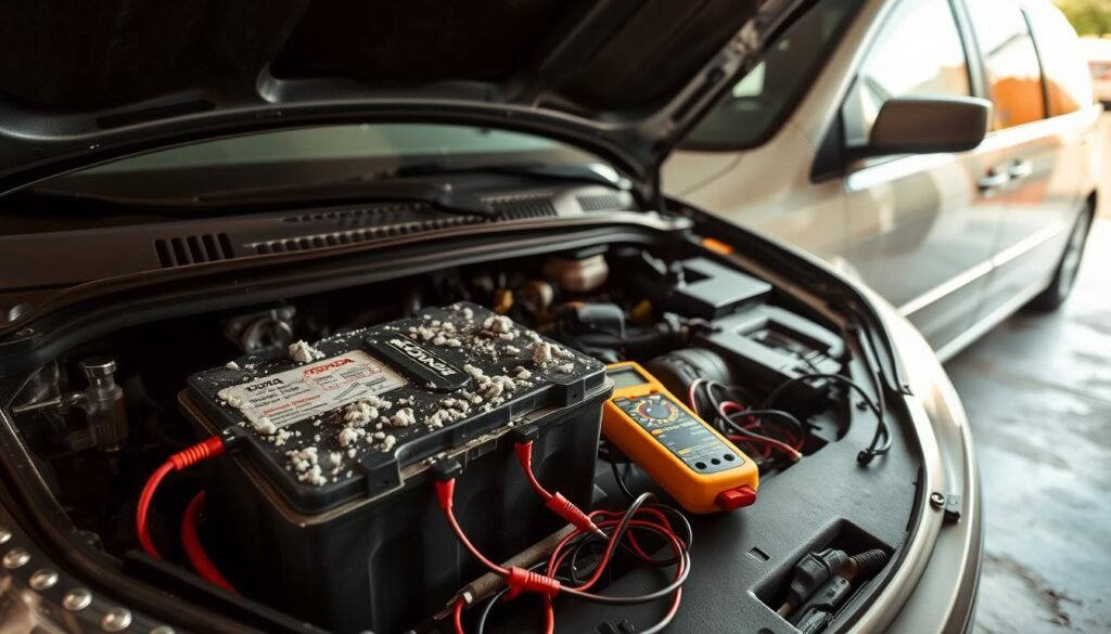 honda odyssey battery drain issues