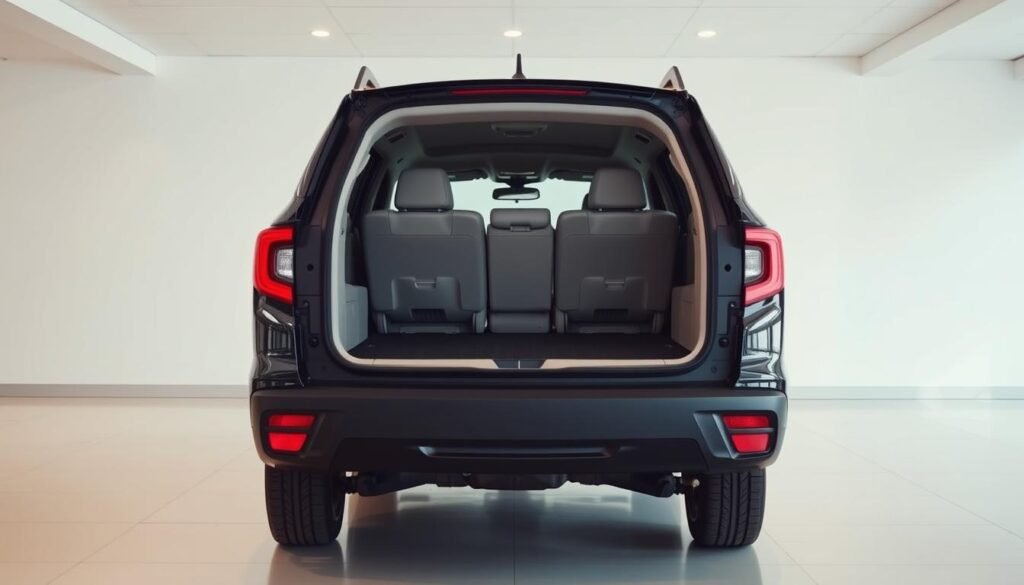 honda passport cargo capacity