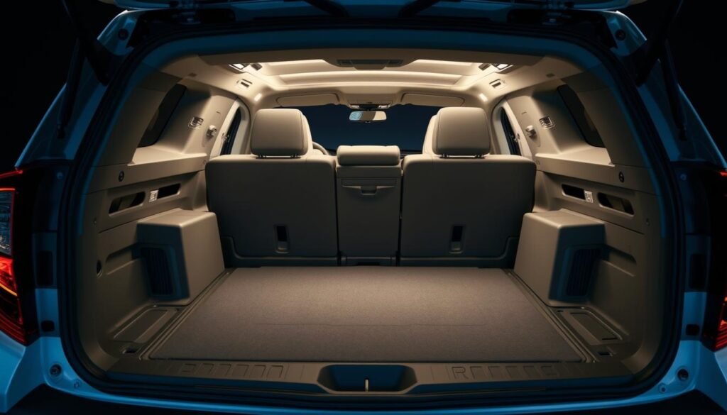 honda passport trunk space