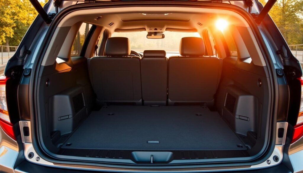 honda pilot cargo space
