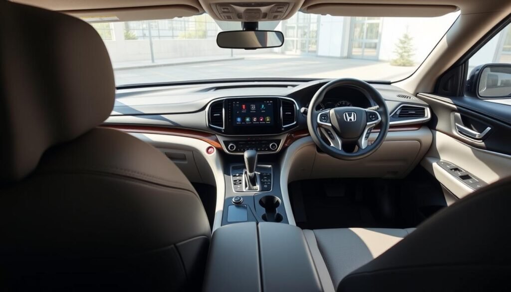 honda pilot interior features
