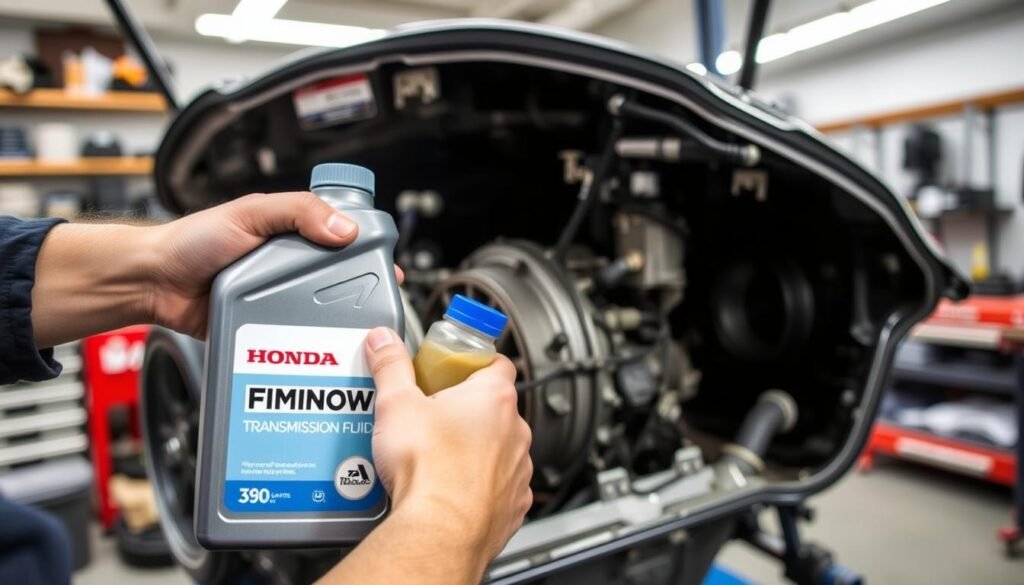 how to change honda transmission fluid