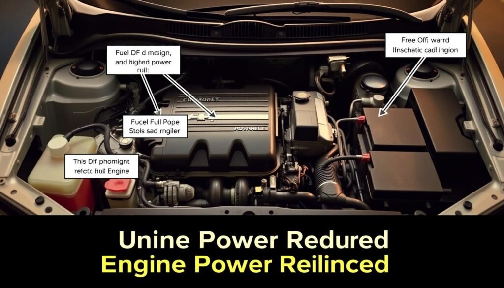 how to fix engine power reduced chevy impala
