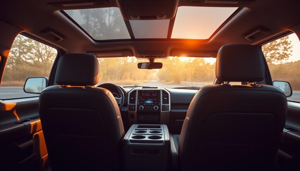interior comfort of truck interiors