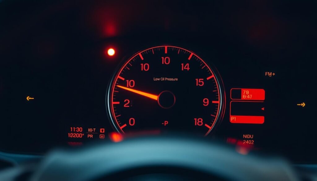 low oil pressure symptoms ford