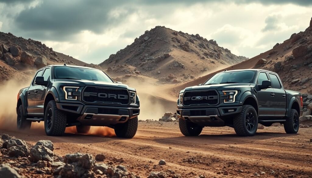 off-road technology features of Ford Ranger and F150 Raptor