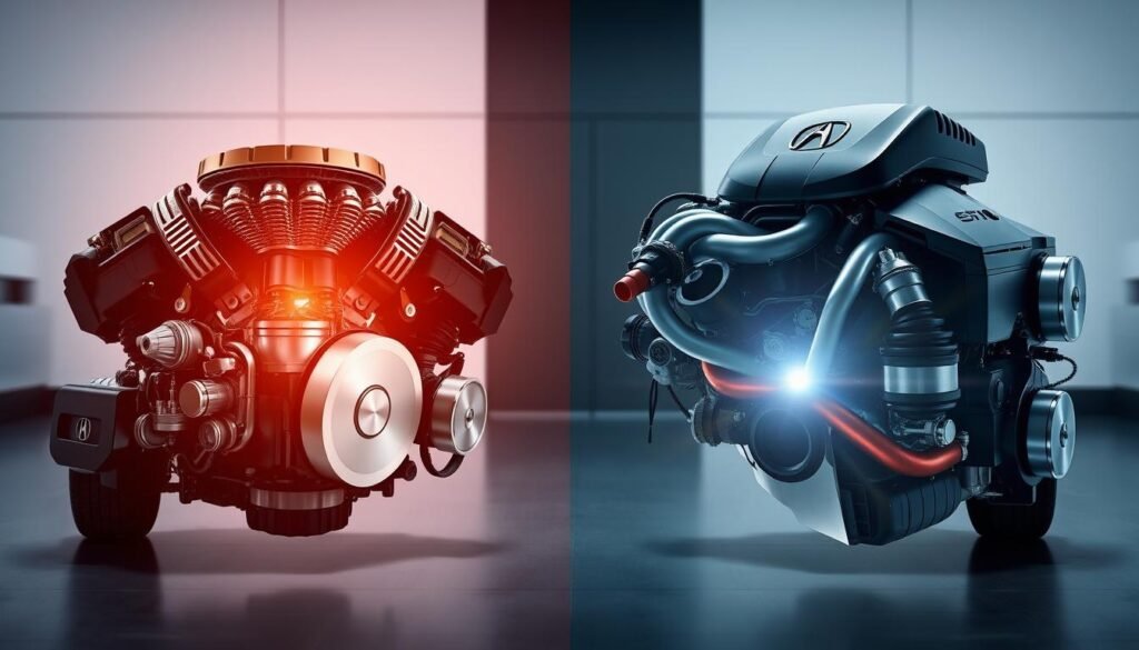 performance comparison of Honda Pilot engine and Acura MDX performance