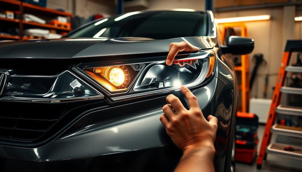 preparation for headlight replacement preparation for headlight replacement