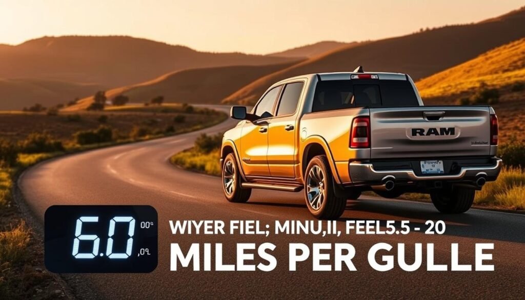 ram 1500 miles per gallon