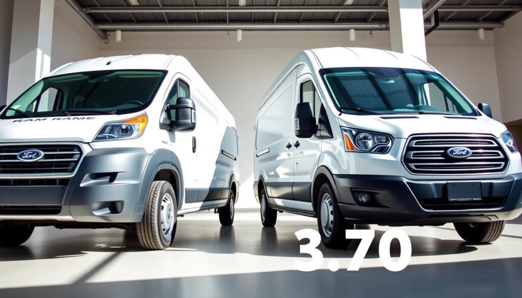 ram promaster fuel economy comparison with ford transit mpg