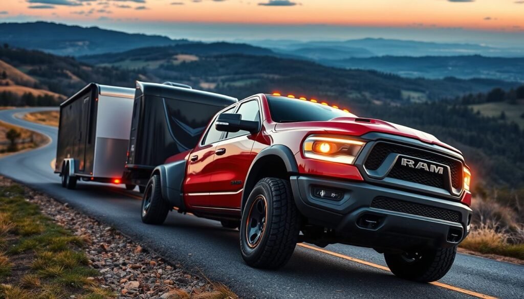 ram rebel towing performance
