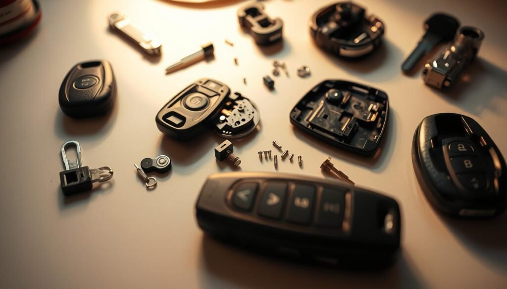 reassembling Ford key fob