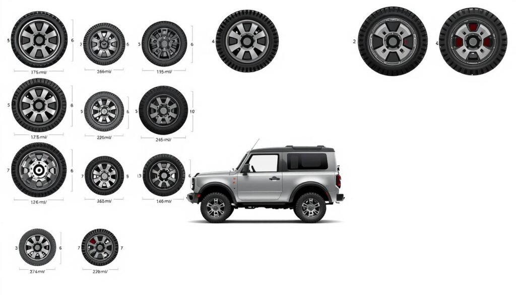 recommended tire sizes for Ford Bronco wheel fitment recommended tire sizes for Ford Bronco wheel fitment