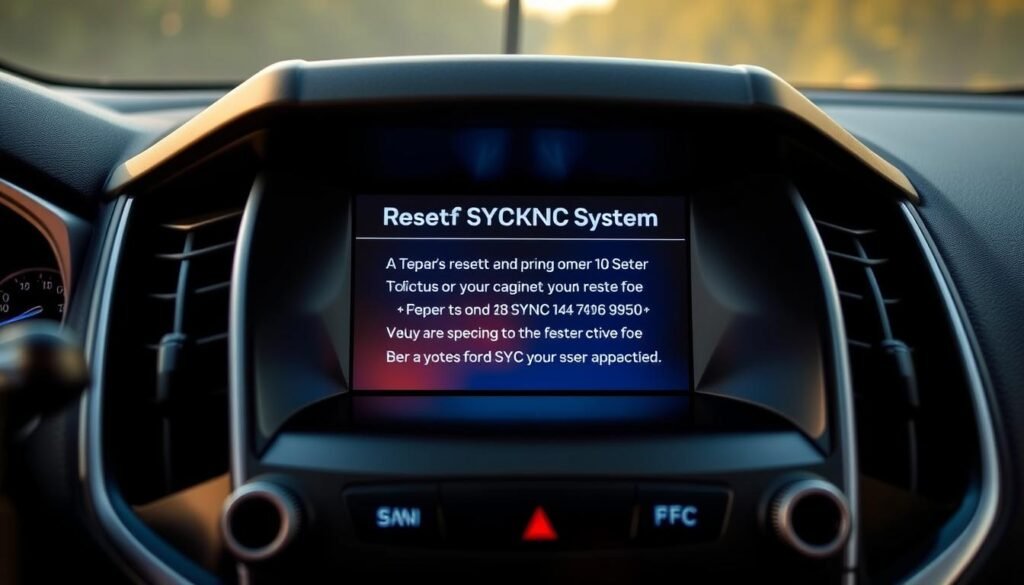 reset ford sync system reset ford sync system