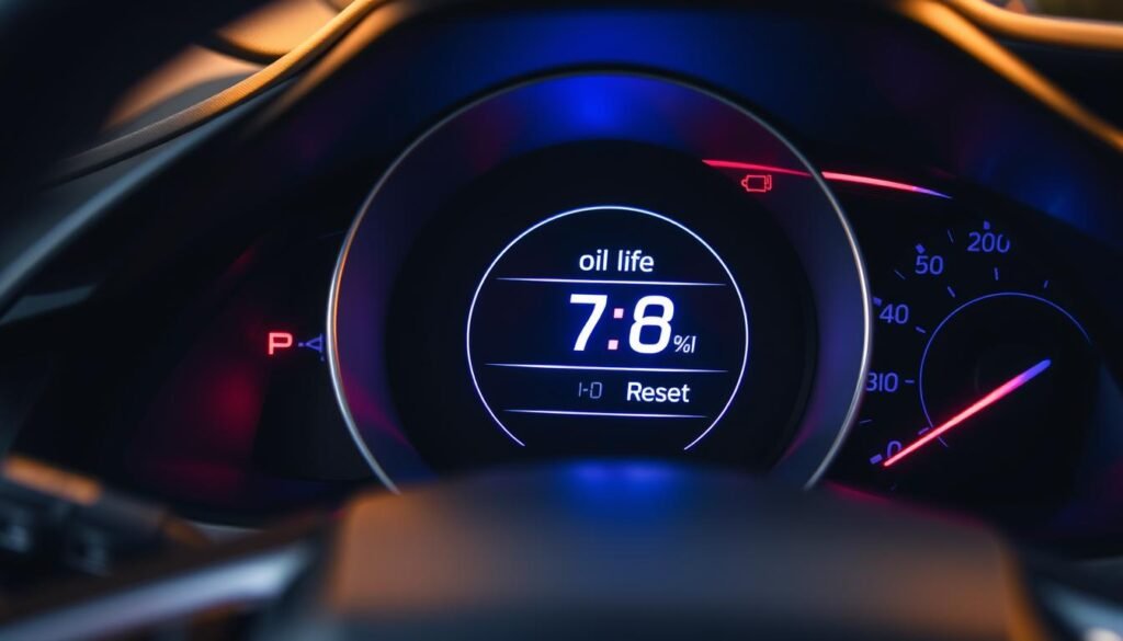 reset oil life honda