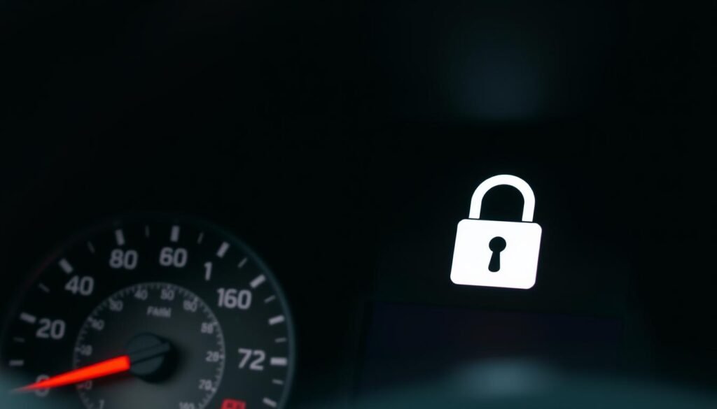 resolving car lock symbol