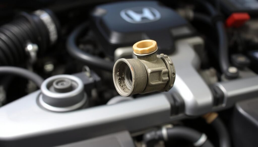 signs of a bad PCV valve in a Honda Accord