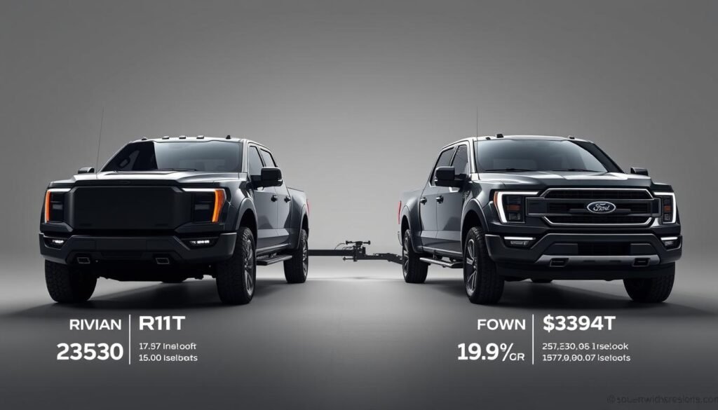 towing capacity Rivian vs Ford Lightning towing capacity Rivian vs Ford Lightning