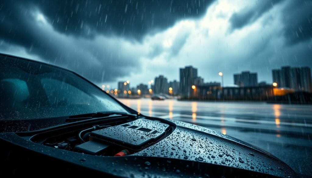 weather influence on battery