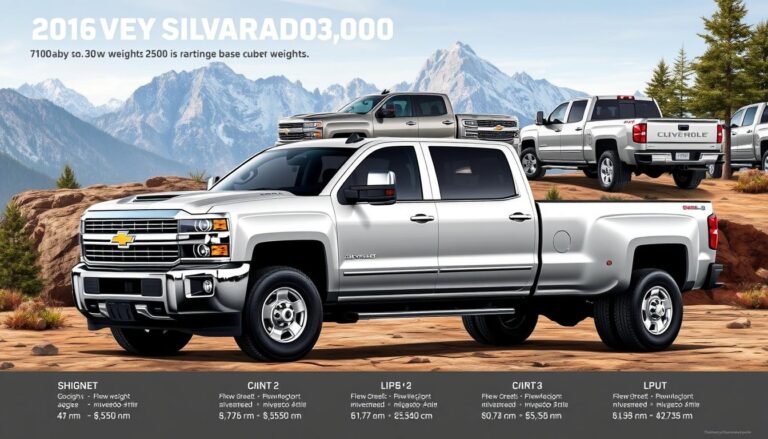 How Much Does A Chevy Silverado 2500 Weigh?