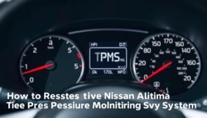 Nissan Altima Tire Air Pressure Guide & Tips