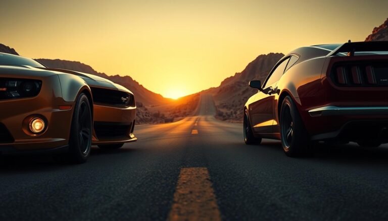 chevy camaro vs ford mustang
