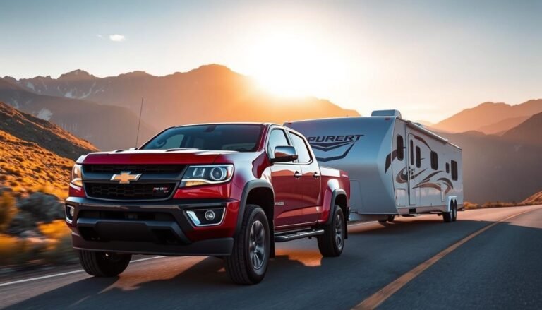 chevy colorado z71 towing capacity