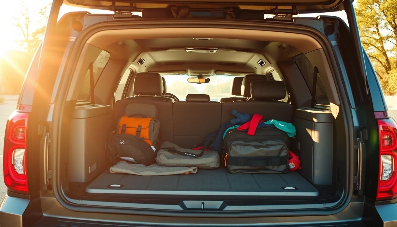 chevy suburban trunk space