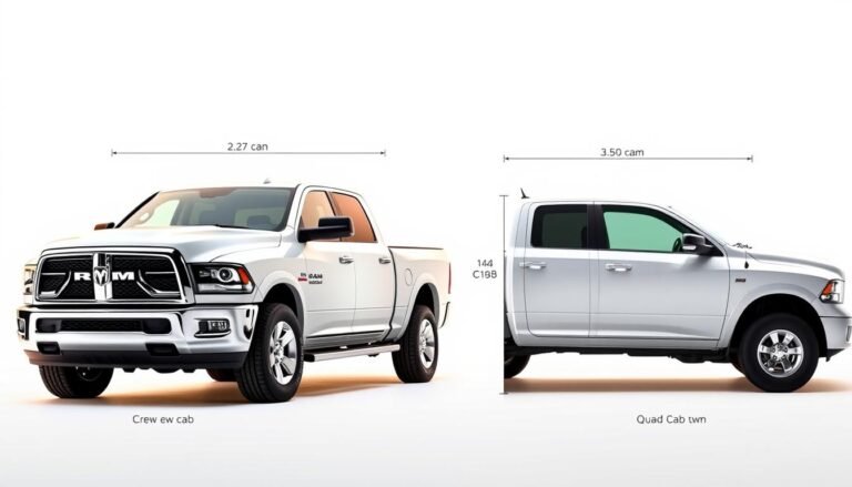 Length Ram 1500 Crew Cabnull