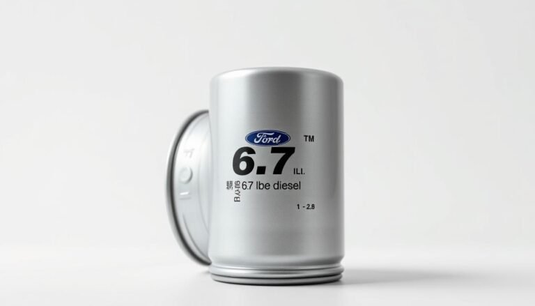 ford 6.7 oil capacity