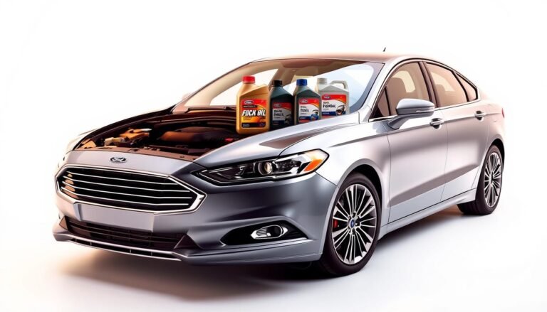 ford fusion oil type