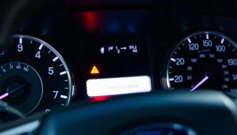 ford fusion tire pressure sensor fault