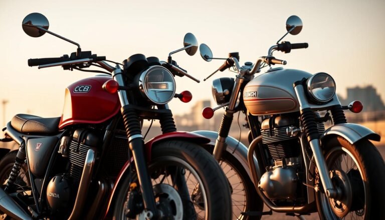 honda cb vs triumph bonneville
