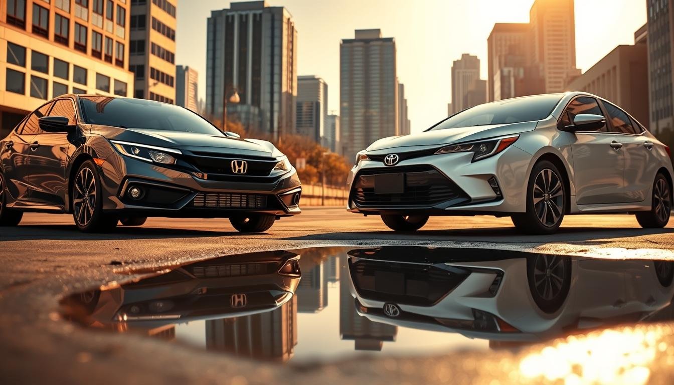 honda civic vs toyota corolla
