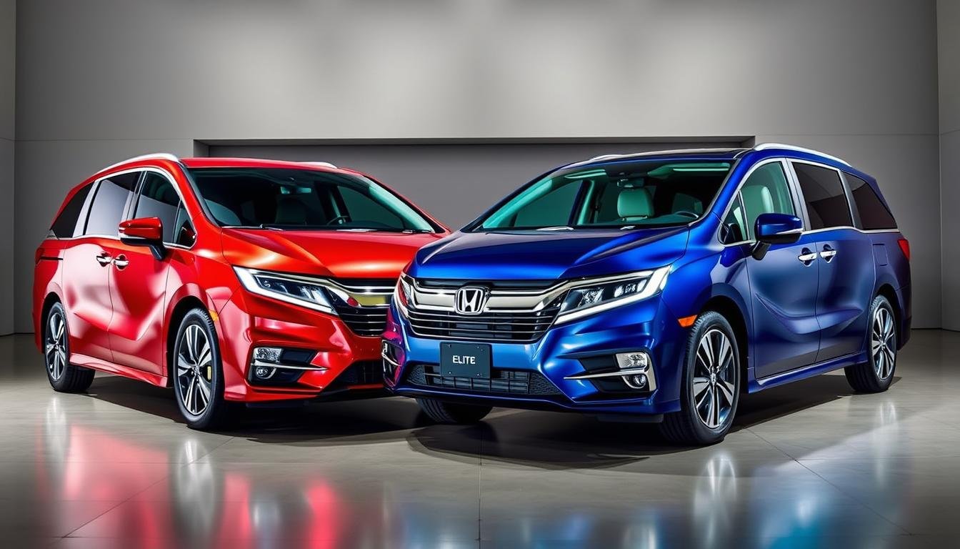 honda odyssey touring vs elite