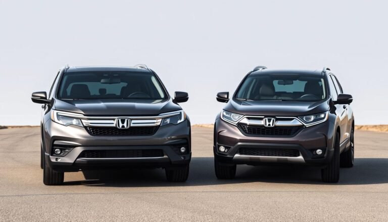 honda pilot vs crv