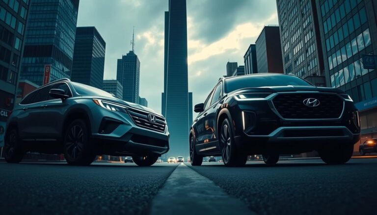 honda pilot vs palisade